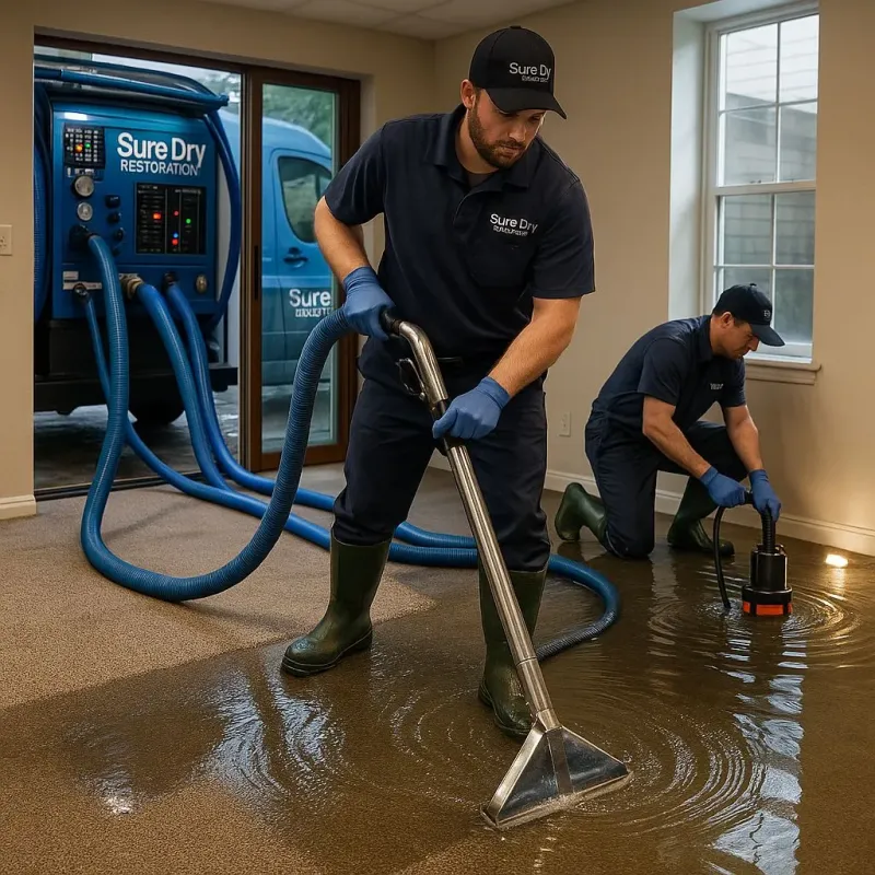 Water Extraction and Removal process in Yucaipa, CA